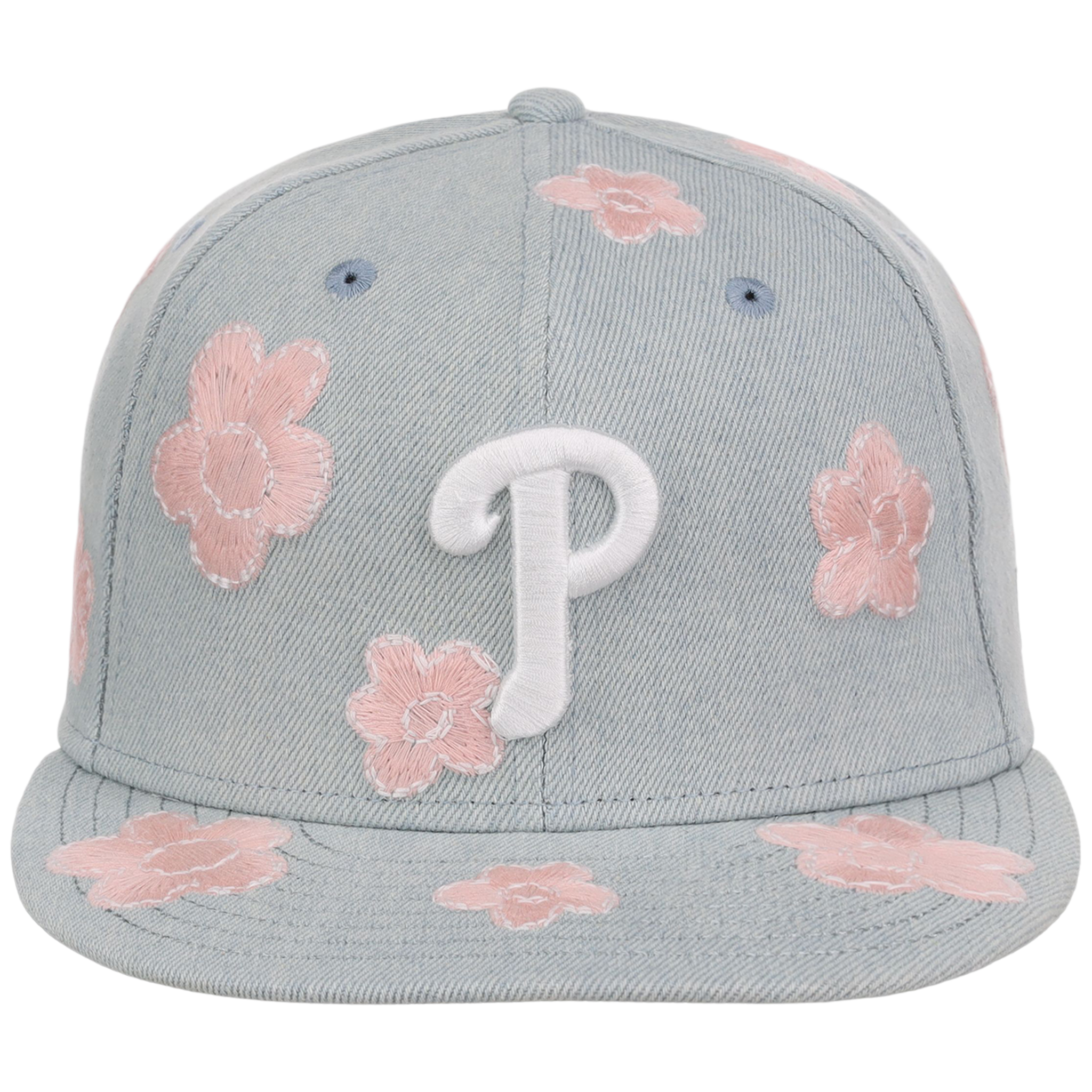 Philadelphia Phillies MLB Denim Flower New Era 59FIFTY