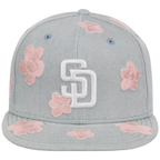 San Diego Padres MLB Denim Flower New Era 59FIFTY