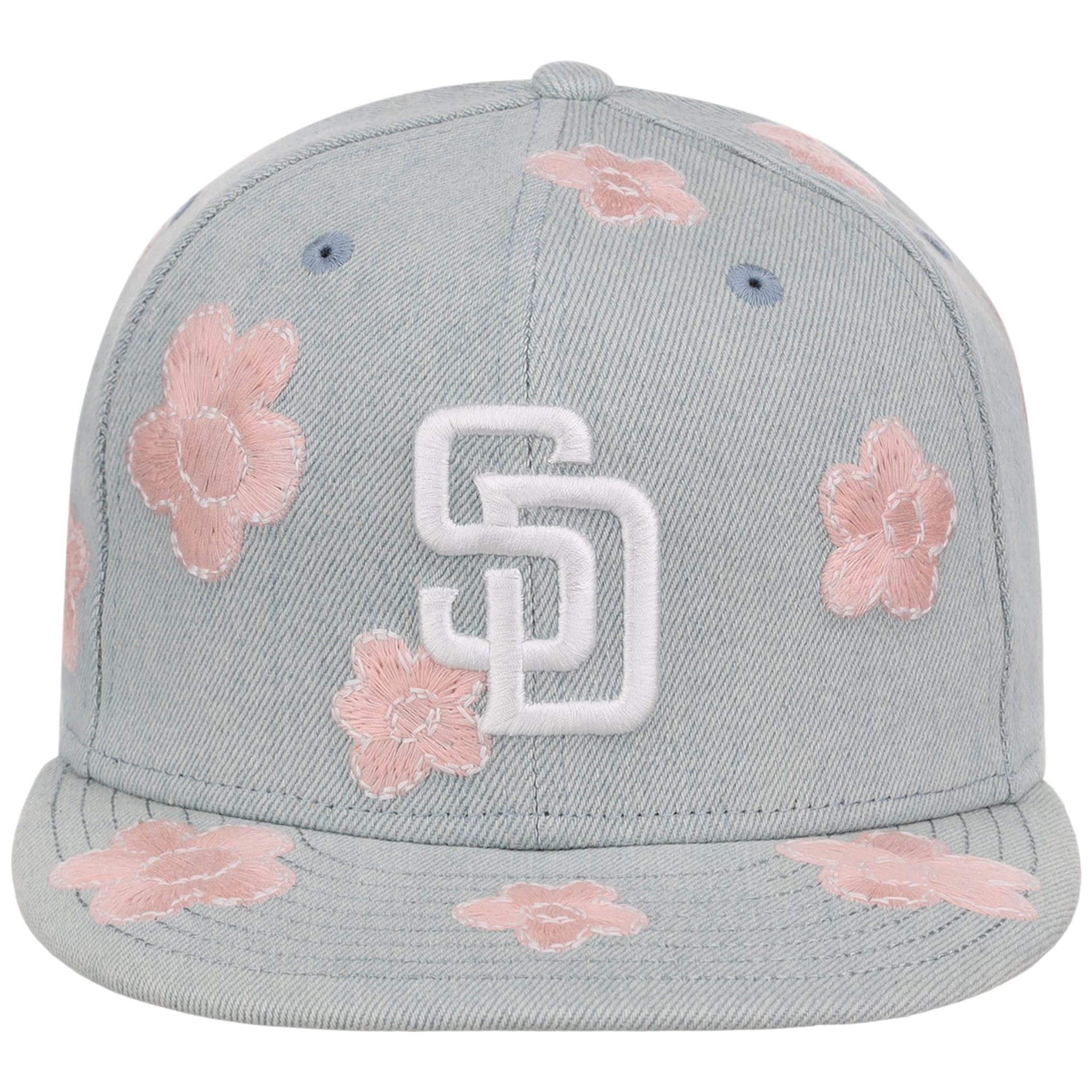 San Diego Padres MLB Denim Flower New Era 59FIFTY
