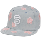 San Francisco Giants MLB Denim Flower New Era 59FIFTY