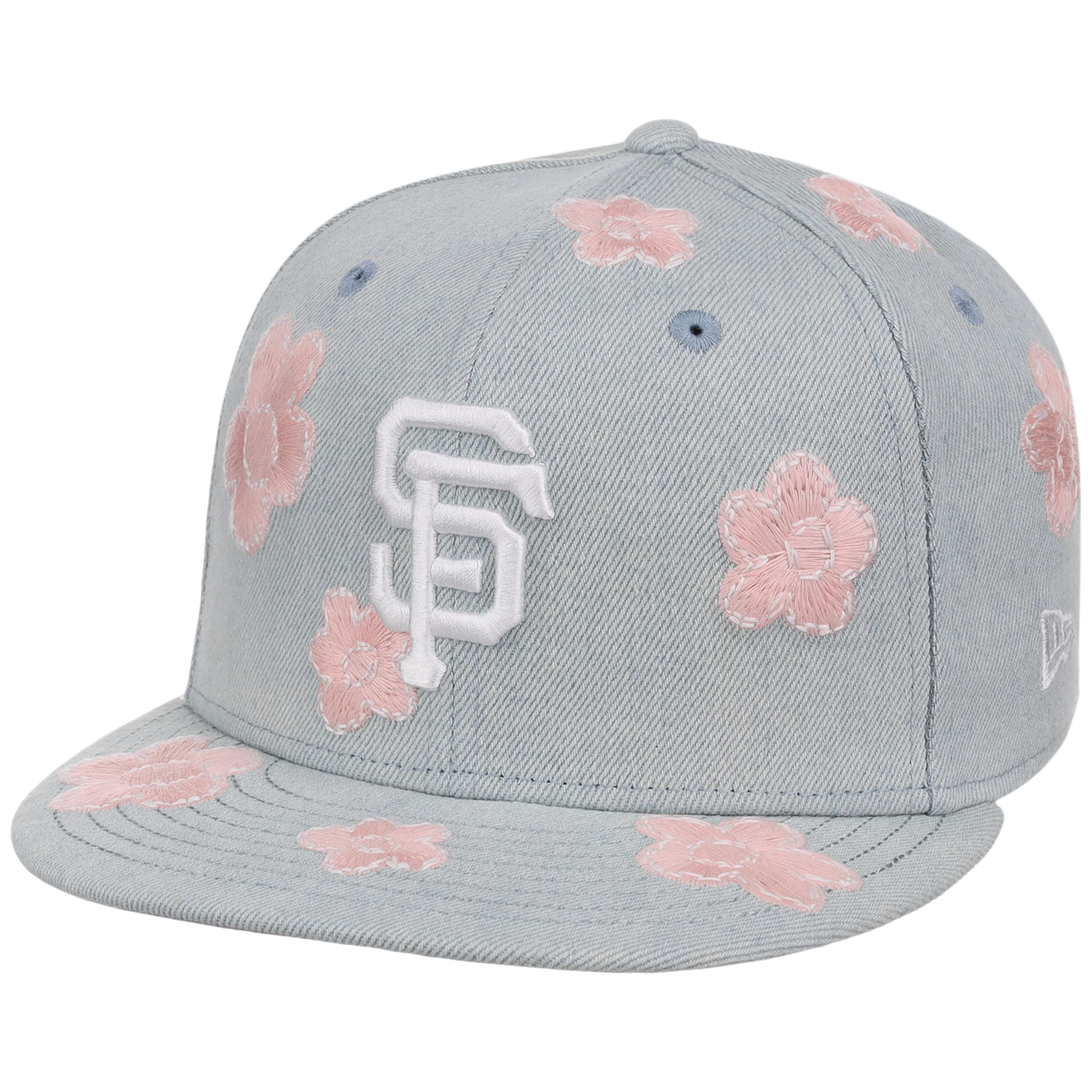San Francisco Giants MLB Denim Flower New Era 59FIFTY