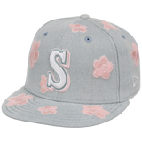 Seattle Mariners MLB Denim Flower New Era 59FIFTY