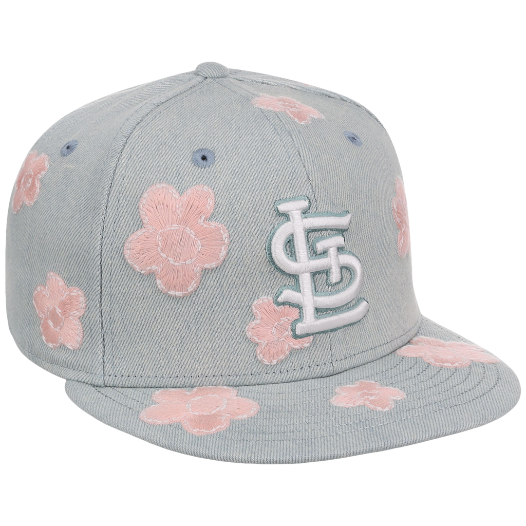 St. Louis Cardinals MLB Denim Flower New Era 59FIFTY
