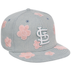 St. Louis Cardinals MLB Denim Flower New Era 59FIFTY