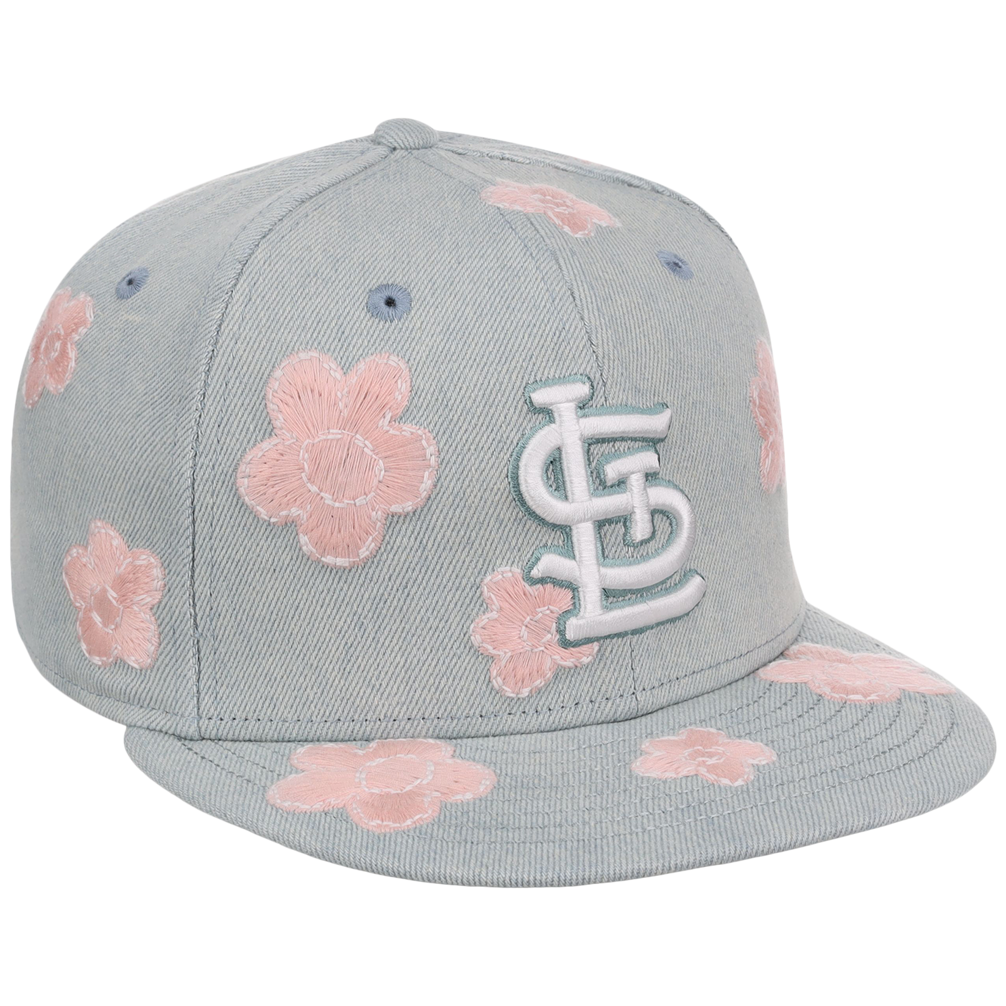 St. Louis Cardinals MLB Denim Flower New Era 59FIFTY