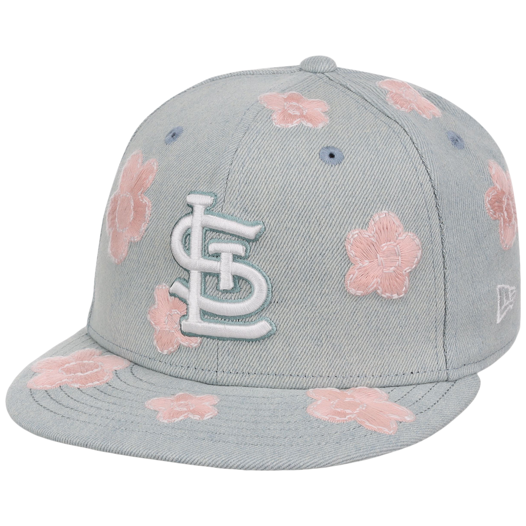 St. Louis Cardinals MLB Denim Flower New Era 59FIFTY