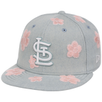 St. Louis Cardinals MLB Denim Flower New Era 59FIFTY