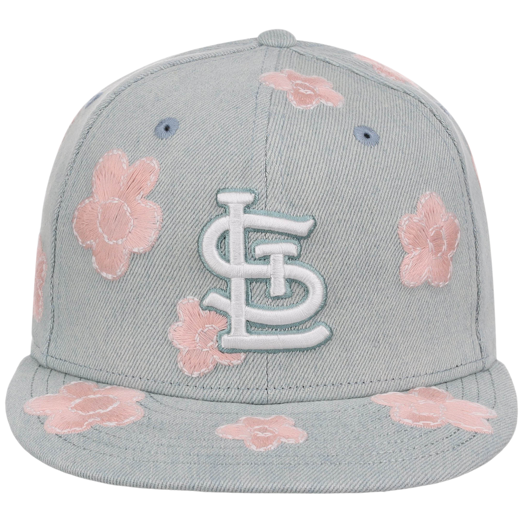 St. Louis Cardinals MLB Denim Flower New Era 59FIFTY