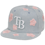 Tampa Bay Rays MLB Denim Flower New Era 59FIFTY