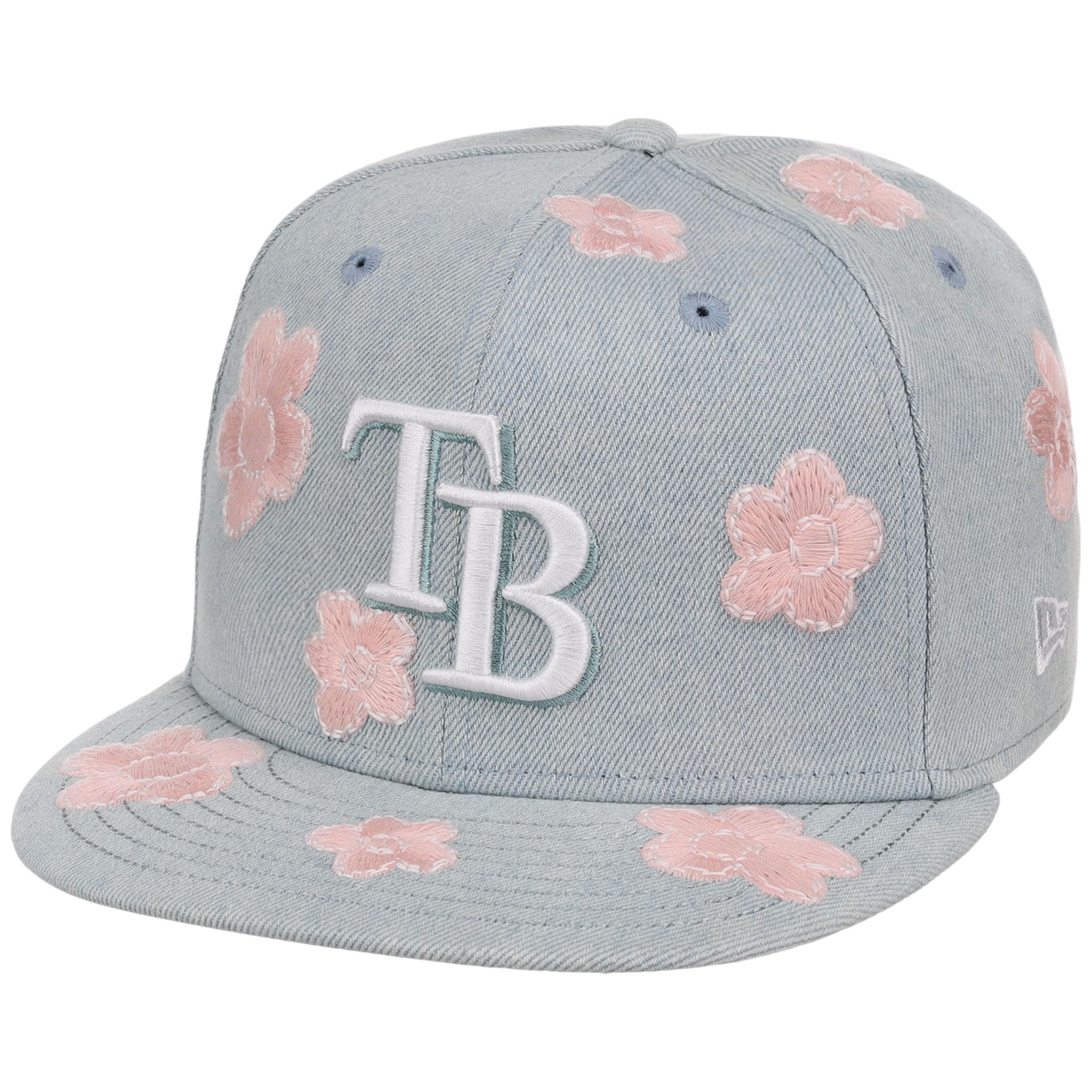 Tampa Bay Rays MLB Denim Flower New Era 59FIFTY
