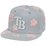 Tampa Bay Rays MLB Denim Flower New Era 59FIFTY