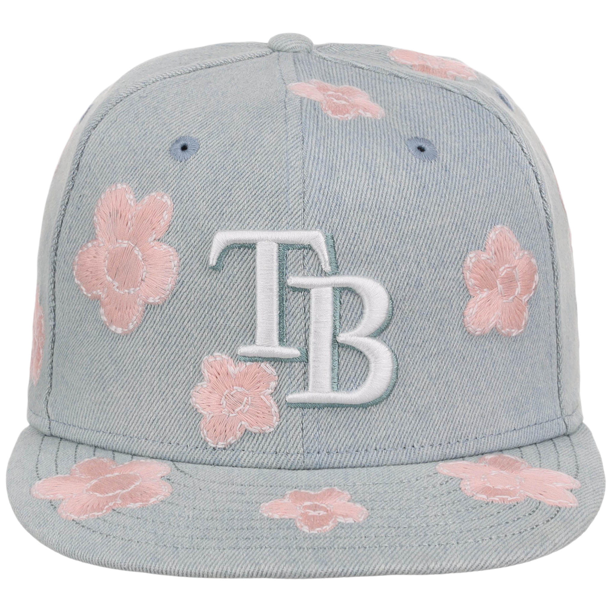 Tampa Bay Rays MLB Denim Flower New Era 59FIFTY