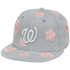 Washington Nationals MLB Denim Flower New Era 59FIFTY