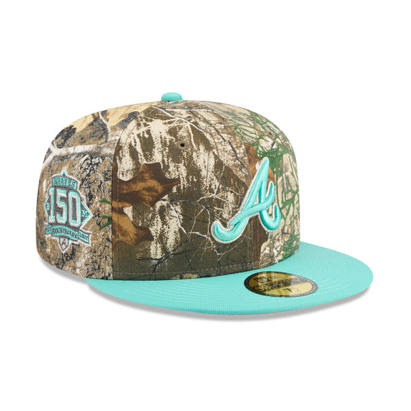 Atlanta Braves MLB Mint Realtree 59FIFTY