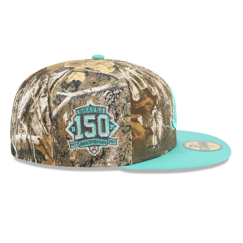 Atlanta Braves MLB Mint Realtree 59FIFTY