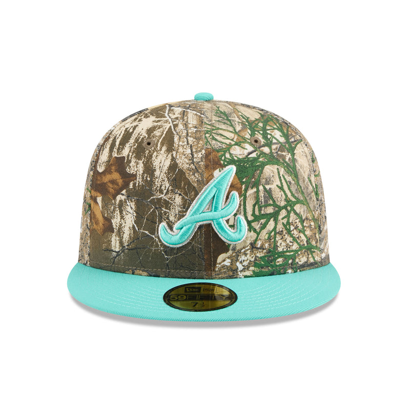 Atlanta Braves MLB Mint Realtree 59FIFTY