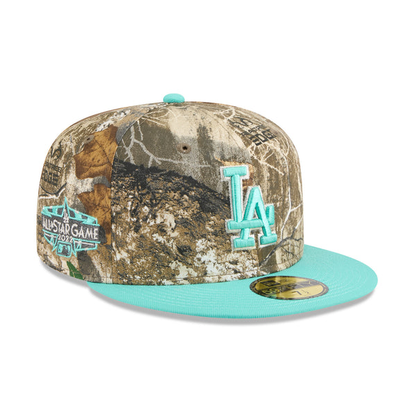 Los Angeles Dodgers MLB Mint Realtree 59FIFTY