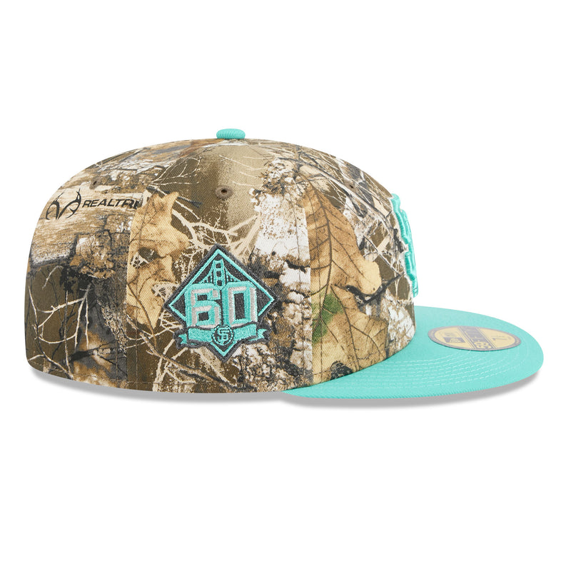 San Francisco Giants MLB Mint Realtree 59FIFTY