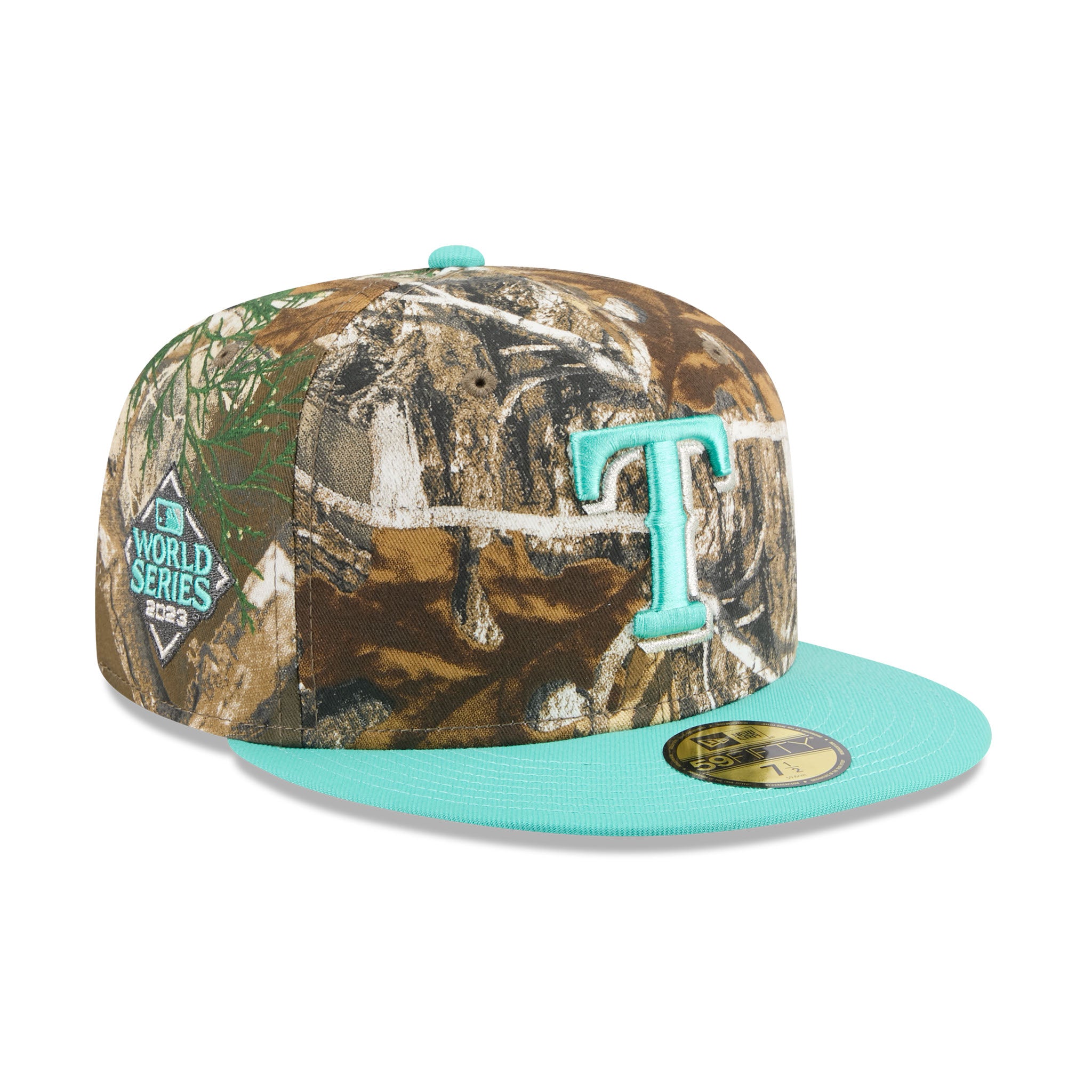 Texas Rangers MLB Mint Realtree 59FIFTY