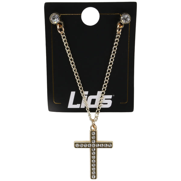 Rhinestone Cross Chain
