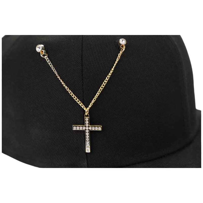 Rhinestone Cross Chain