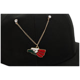 Silver Mexico Eagle Chain