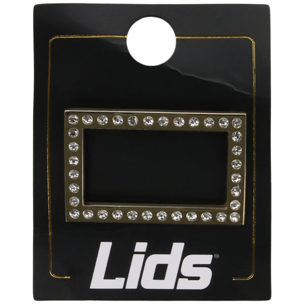 Gold & Silver Rectangle Frame Pin