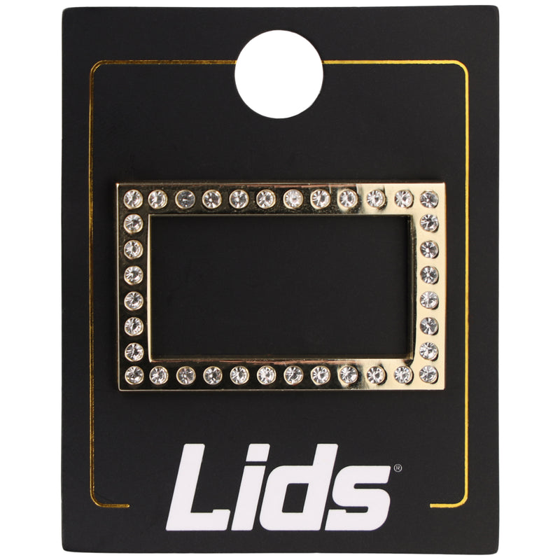 Gold & Silver Rectangle Frame Pin