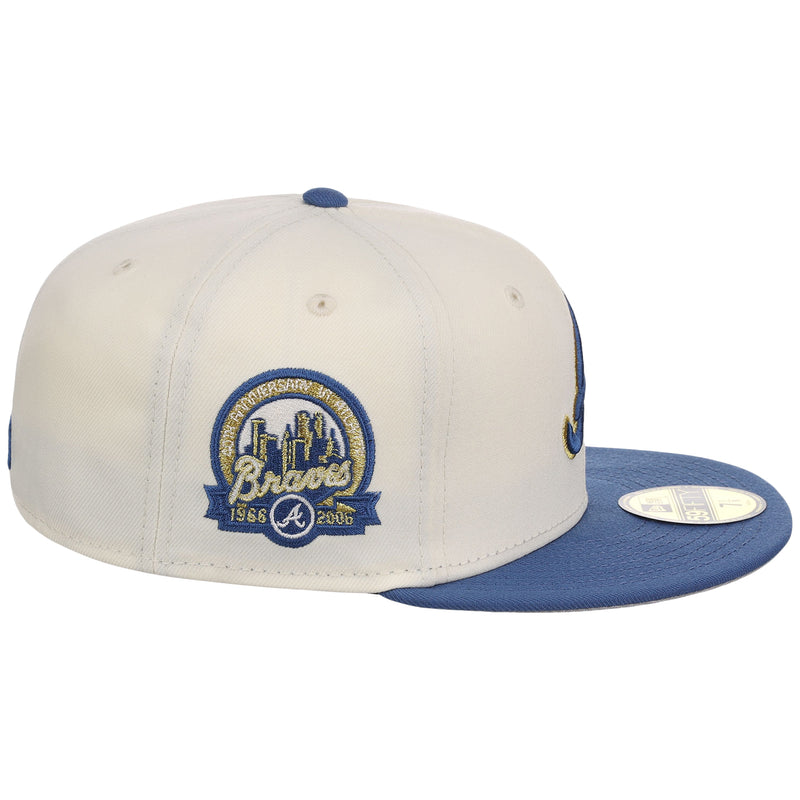 Atlanta Braves MLB Chrome Indigo 59FIFTY