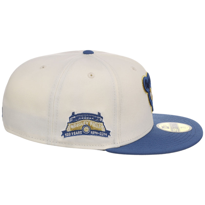 Chicago Cubs MLB Chrome Indigo 59FIFTY