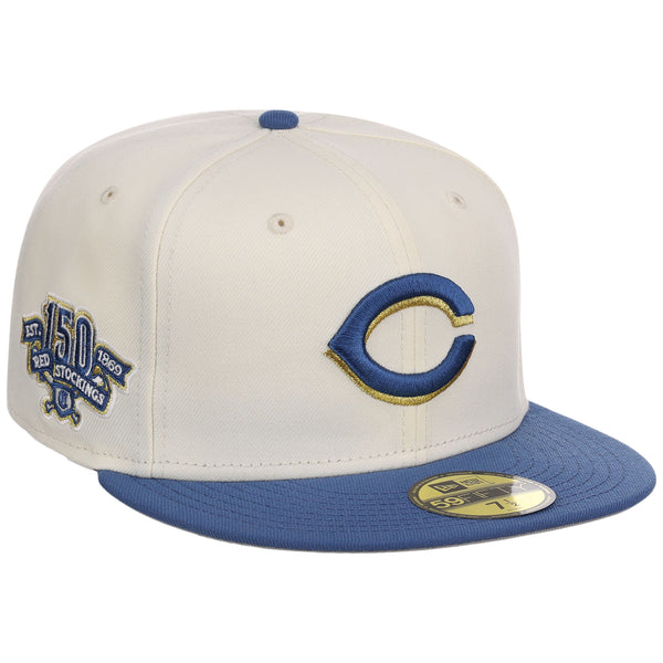Cincinnati Reds MLB Chrome Indigo 59FIFTY