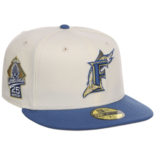 Florida Marlins MLB Chrome Indigo 59FIFTY