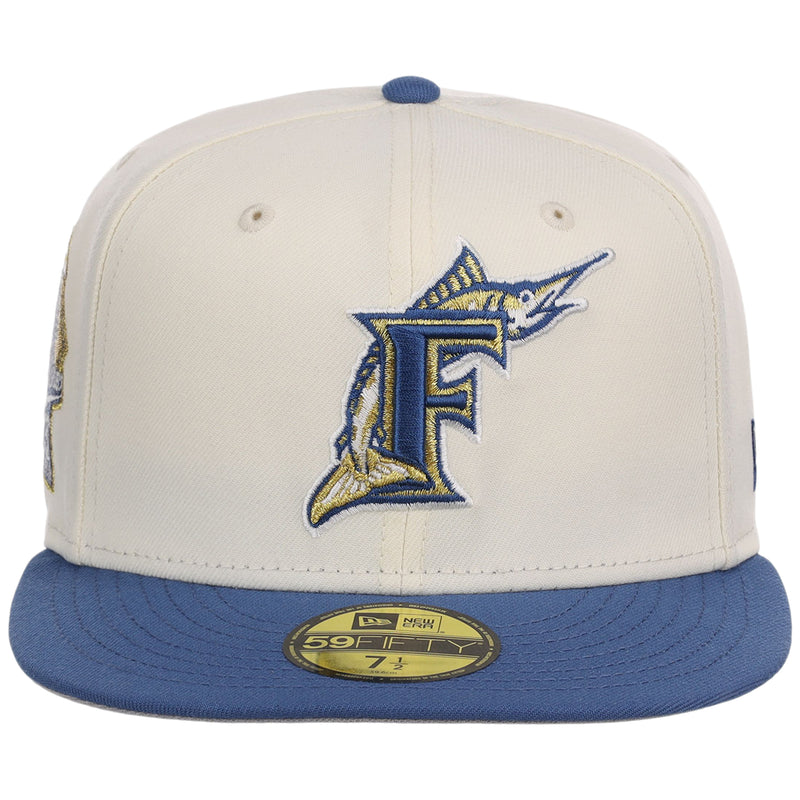 Florida Marlins MLB Chrome Indigo 59FIFTY