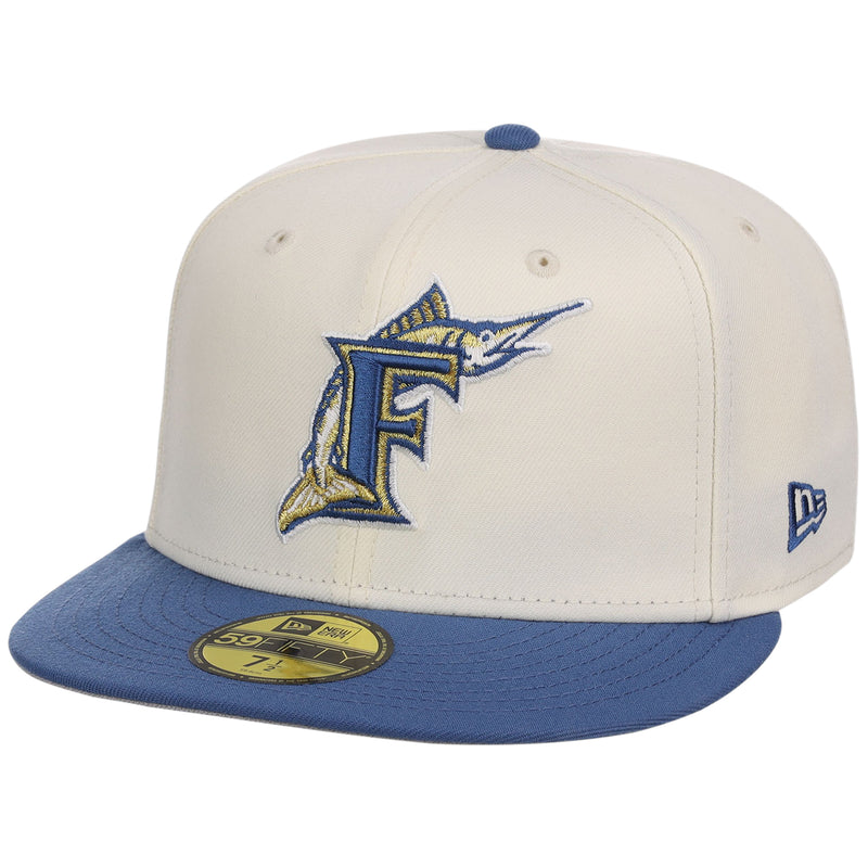 Florida Marlins MLB Chrome Indigo 59FIFTY