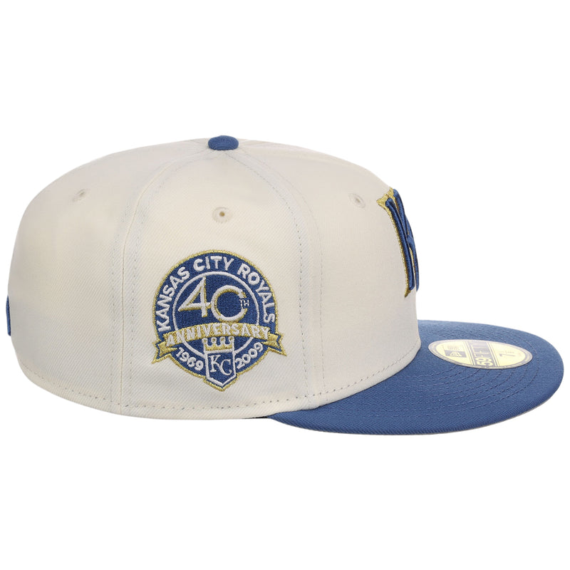 Kansas City Royals MLB Chrome Indigo 59FIFTY