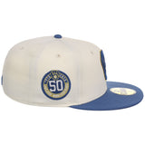 Milwaukee Brewers MLB Chrome Indigo 59FIFTY