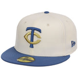 Minnesota Twins MLB Chrome Indigo 59FIFTY