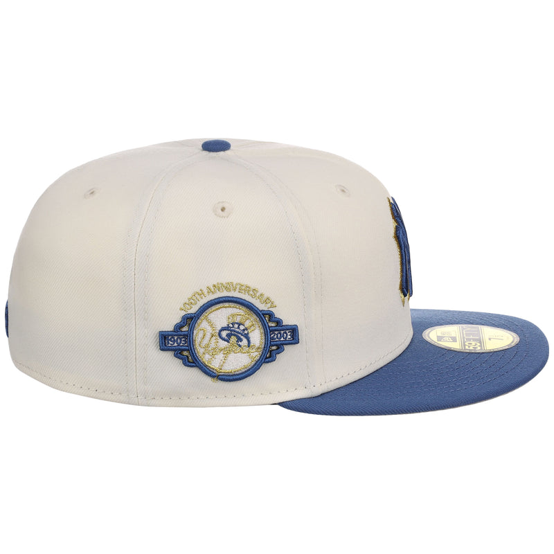 New York Yankees MLB Chrome Indigo 59FIFTY