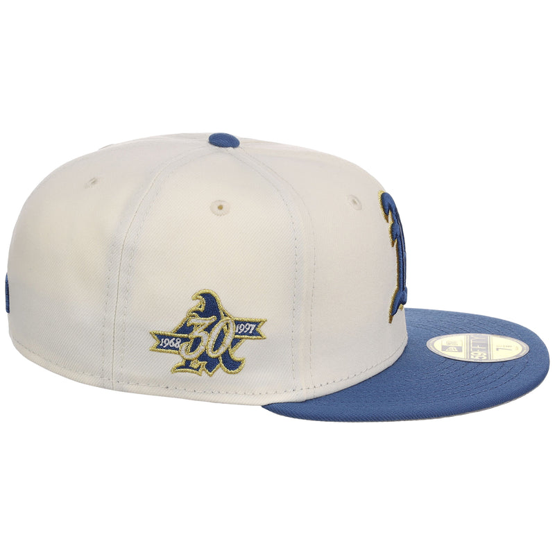 Oakland Athletics MLB Chrome Indigo 59FIFTY