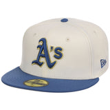 Oakland Athletics MLB Chrome Indigo 59FIFTY