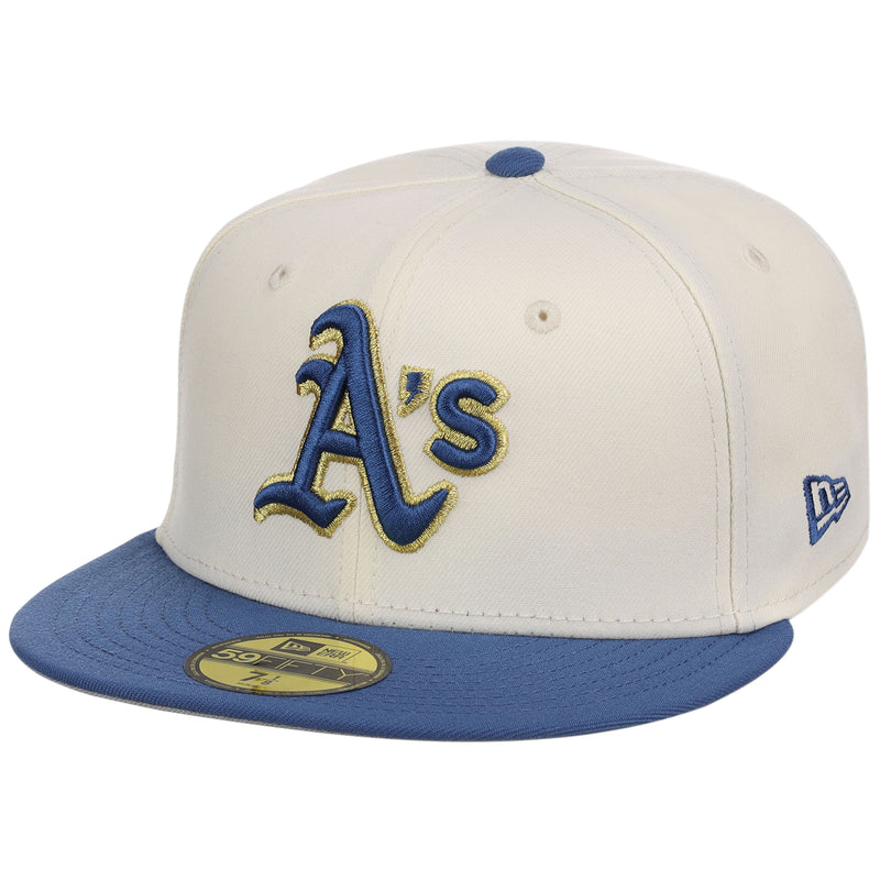 Oakland Athletics MLB Chrome Indigo 59FIFTY
