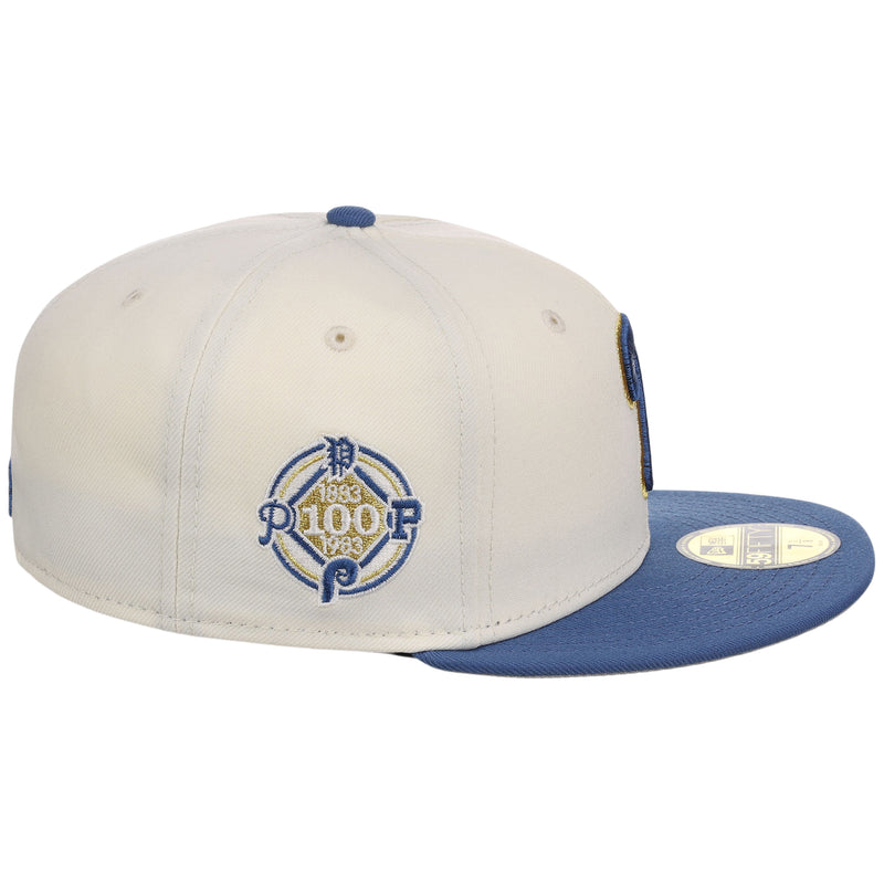 Philadelphia Phillies MLB Chrome Indigo 59FIFTY