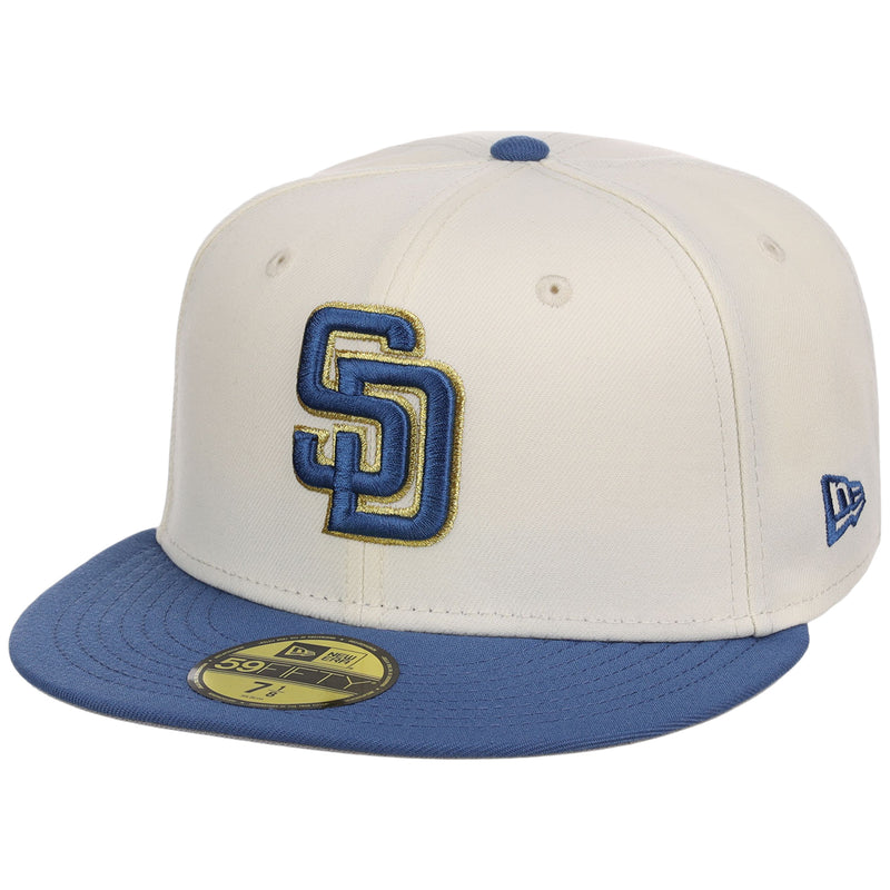 San Diego Padres MLB Chrome Indigo 59FIFTY