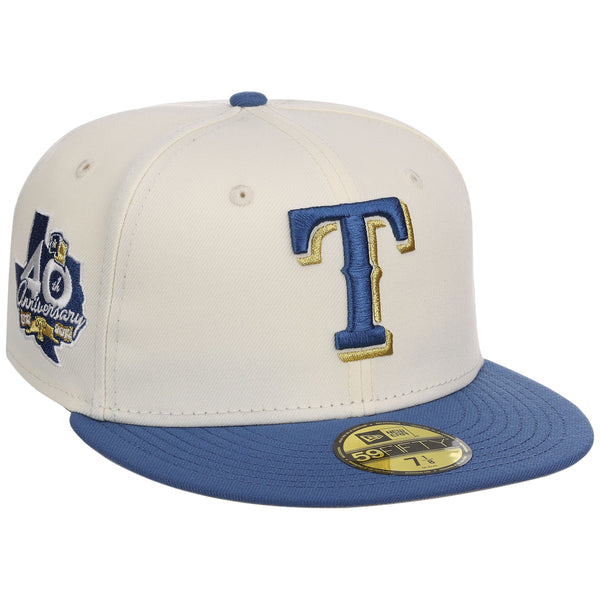 Texas Rangers MLB Chrome Indigo 59FIFTY