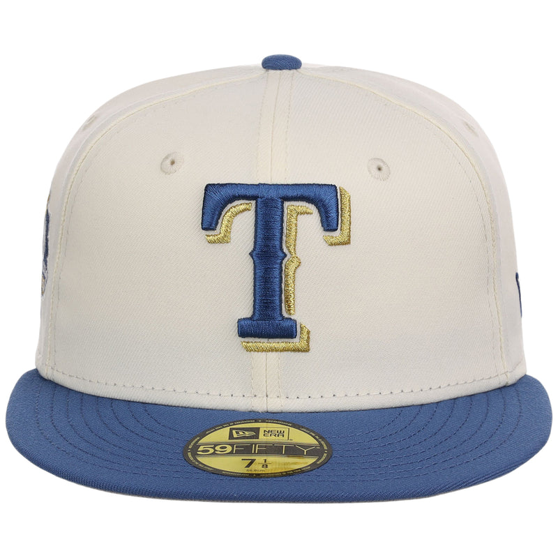 Texas Rangers MLB Chrome Indigo 59FIFTY