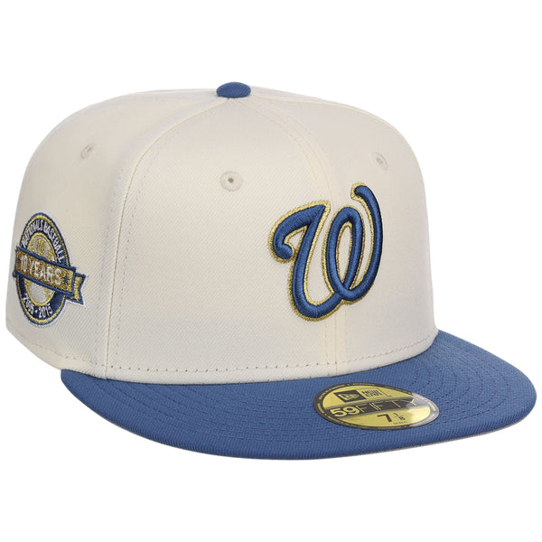 Washington Nationals MLB Chrome Indigo 59FIFTY