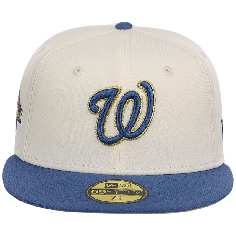 Washington Nationals MLB Chrome Indigo 59FIFTY