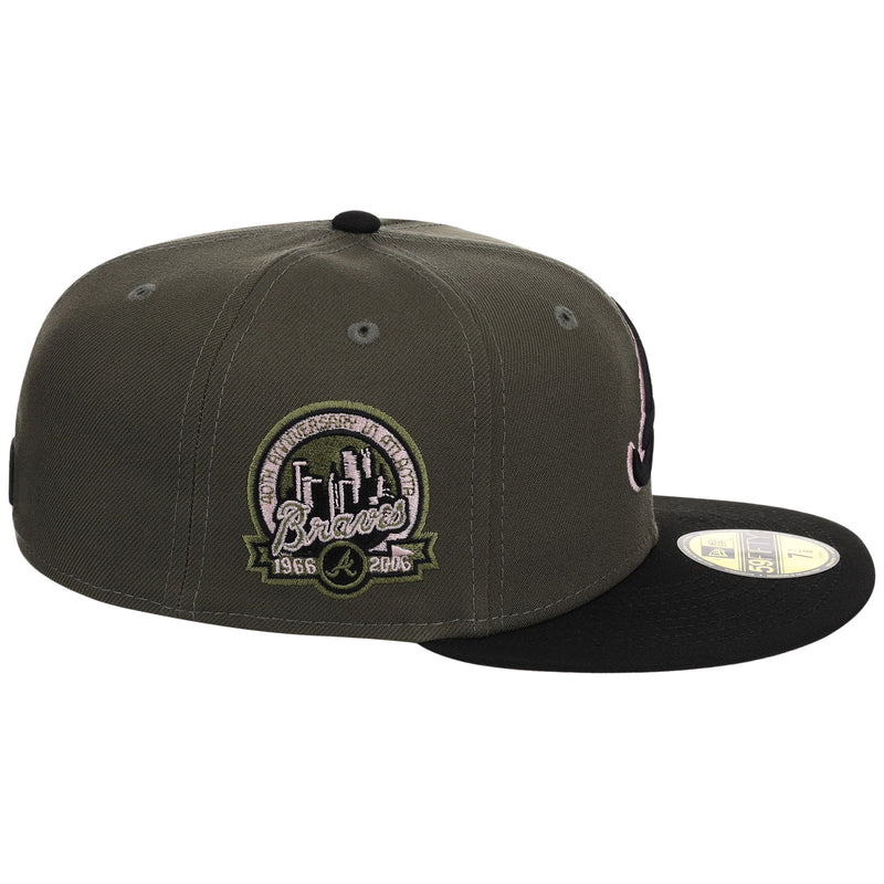 Atlanta Braves MLB Ashen Bloom New Era 59FIFTY