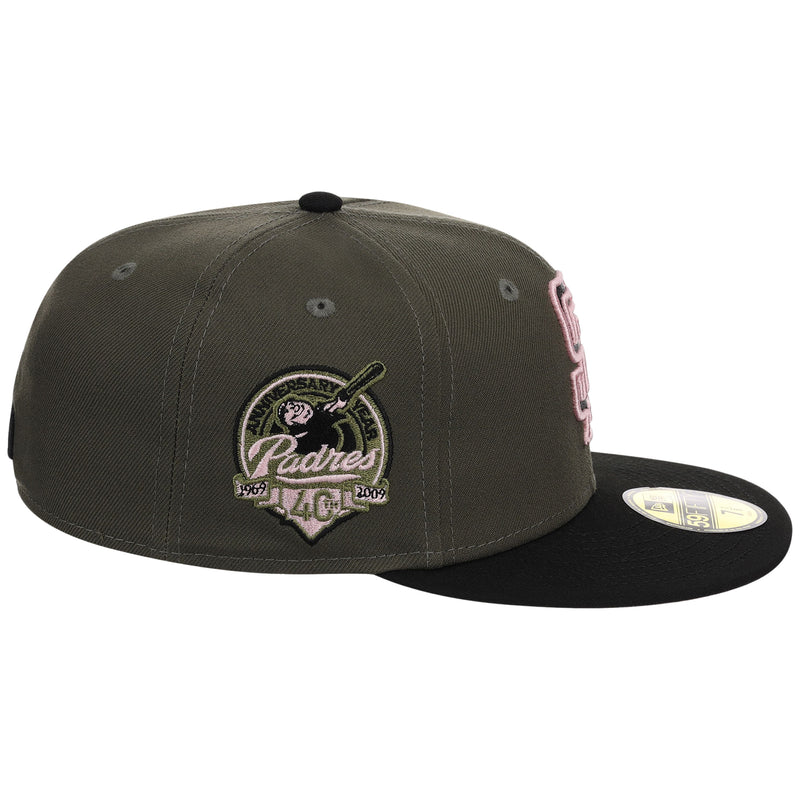 San Diego Padres MLB Ashen Bloom New Era 59FIFTY