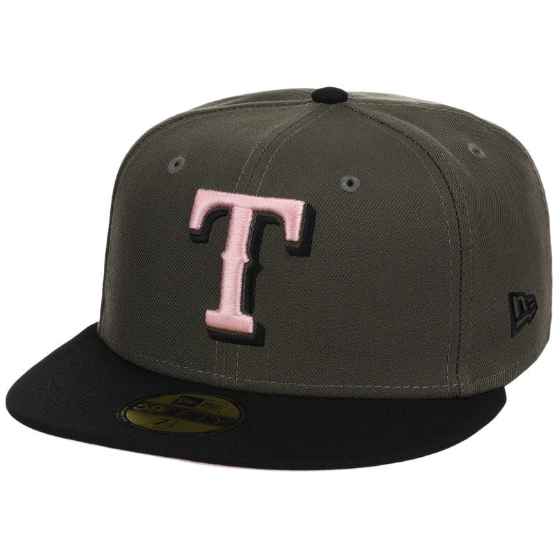 Texas Rangers MLB Ashen Bloom New Era 59FIFTY